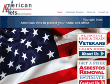 Tablet Screenshot of american-vets.com